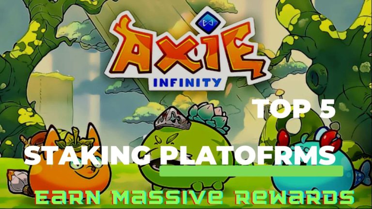 axie infinity staking platforms